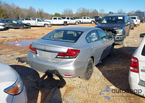 2015 Honda Civic Ex from USA, damaged, VIN 19XFB2F83FE089818